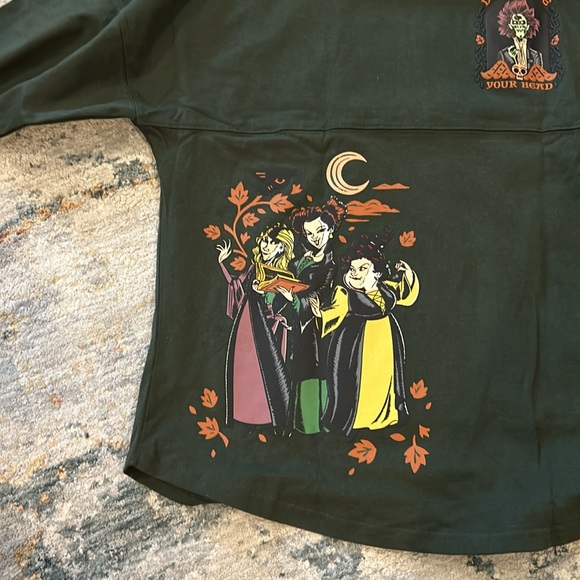 Disney’s Halloween green spirit jersey Hocus Pocus size medium see pics - Picture 4 of 9